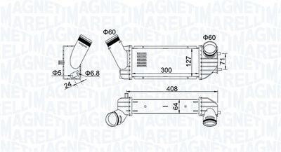 Intercooler - Laddluftkylare MAGNETI MARELLI 351319204340