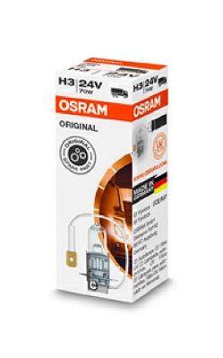 Dimljuslampa - Glödlampa, huvudstrålkastare OSRAM 64156