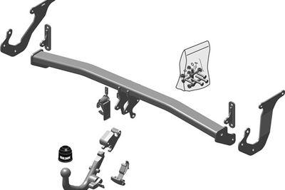 Dragkrokar och kablagekit - Släpfordonstillkoppling BRINK 634300
