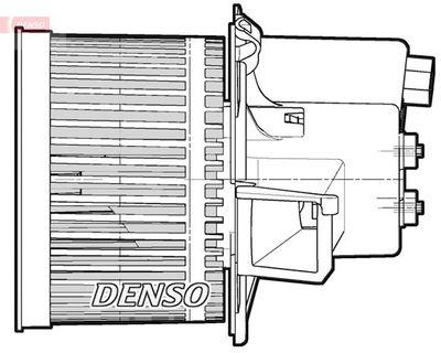 Fläktmotor - Kupéfläkt DENSO DEA09061