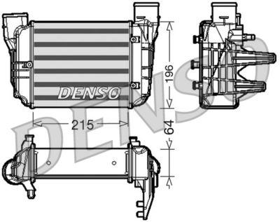 Intercooler - Laddluftkylare DENSO DIT02002