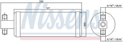 Torkfilter - Torkare,m klimatanläggning NISSENS 95979