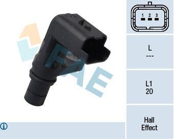 Kamaxelsensor - Sensor, kamaxelposition FAE 79040