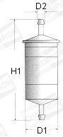 Bränslefilter - Bränslefilter CHAMPION L230/606