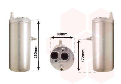 Torkfilter - Torkare,m klimatanläggning VAN WEZEL 1800D125