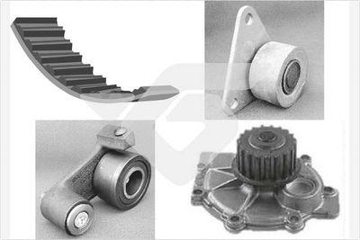 Vattenpump + kamremssats - Vattenpump + kuggremssats HUTCHINSON KH 117WP22