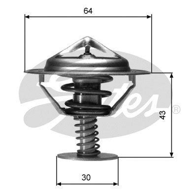 Termostat - Termostat, kylmedel GATES TH05982G1