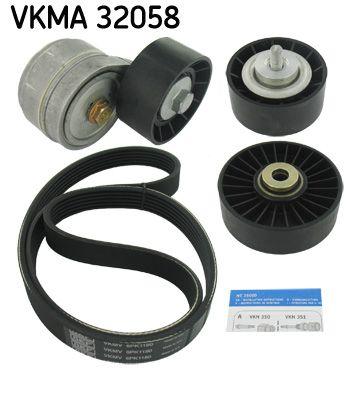 Poly v-remsats - Flerspårsremssats SKF VKMA 32058