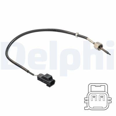 Sensor, avgastemperatur - Sensor, avgastemperatur DELPHI TS30189