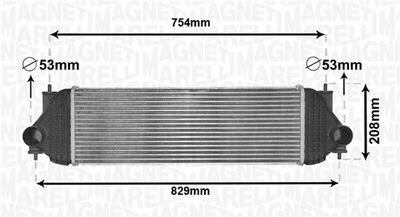 Intercooler - Laddluftkylare MAGNETI MARELLI 351319205180