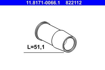 Bromsok delar - Styrhylsa, bromsok ATE 11.8171-0066.1