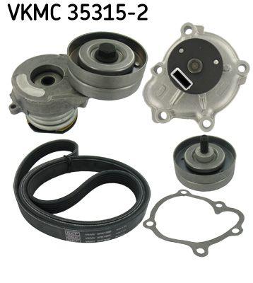 Vattenpump + serpentinremsats - Vattenpump + spårremssats SKF VKMC 35315-2