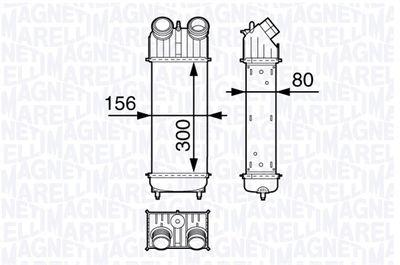 Intercooler - Laddluftkylare MAGNETI MARELLI 351319203000