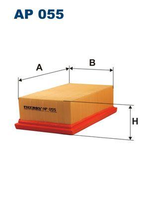 Luftfilter - Luftfilter FILTRON AP 055