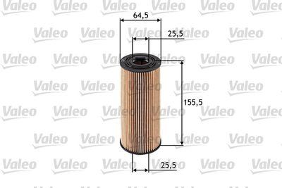 Oljefilter - Oljefilter VALEO 586502