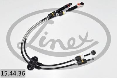 Kabel, manuell växellåda - Vajer, manuell transmission LINEX 15.44.36