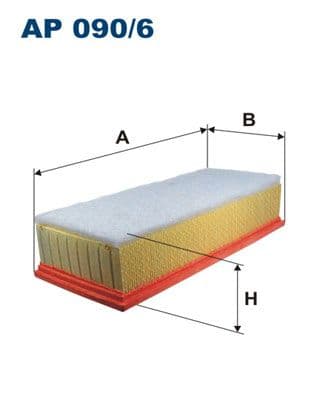 Luftfilter - Luftfilter FILTRON AP 090/6