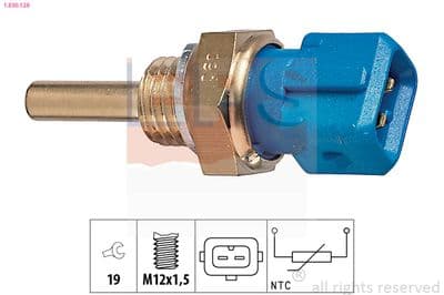 Oljetryckssensor - Sensor, oljetemperatur EPS 1.830.128