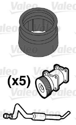 Packning, kylvätskepipa - Tätning, kylmedelsrörledning VALEO 509552
