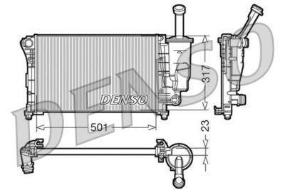 Kylare - Kylare, motorkylning DENSO DRM09086