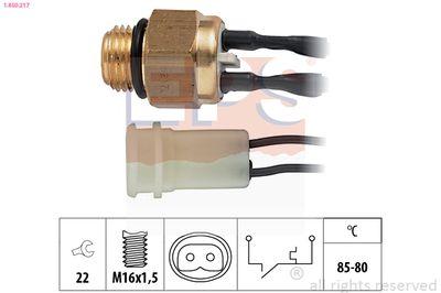 Temperaturfläkt, kylarradiatorfläkt - Termokontakt, kylarfläkt EPS 1.850.217