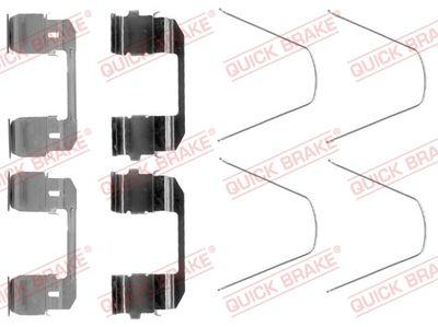 Bromssystem tillbehör - Tillbehörssats, skivbromsbelägg QUICK BRAKE 109-1743