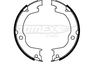 Bromsbackar - Bromsbackar, sats TOMEX BRAKES TX 22-77