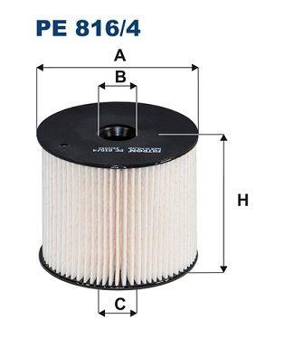 Bränslefilter - Bränslefilter FILTRON PE 816/4