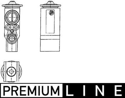 Expansionsventil - Expansionsventil, klimatanläggning MAHLE AVE 90 000P