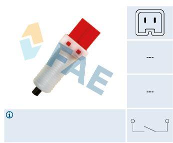 Strömbrytare, kopplingskontroll - Kontakt, kopplingsstyrning (farth.) FAE 24884
