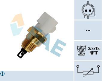 Insugningslufttemperatursensor - Sensor, insugslufttemperatur FAE 33440