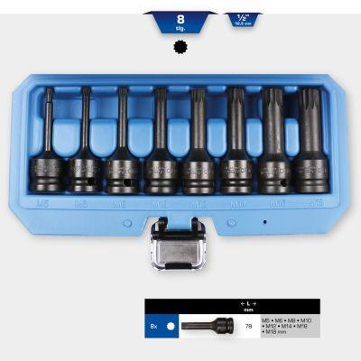 Slagnyckelsatser - Krafthylsor, sats KS TOOLS BT022605