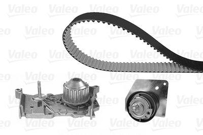 Vattenpump + kamremssats - Vattenpump + kuggremssats VALEO 614639