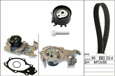 Vattenpump + kamremssats - Vattenpump + kuggremssats INA 530 0195 30