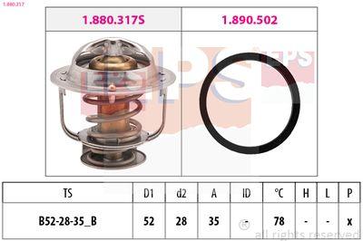 Termostat - Termostat, kylmedel EPS 1.880.317