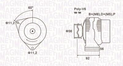 Generator - Generator MAGNETI MARELLI 063731299010