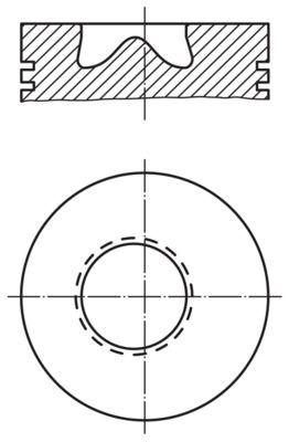 Kolv - Kolv MAHLE 002 99 00