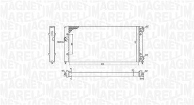 Kylare - Kylare, motorkylning MAGNETI MARELLI 350213185300