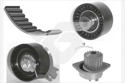 Vattenpump + kamremssats - Vattenpump + kuggremssats HUTCHINSON KH 281WP37