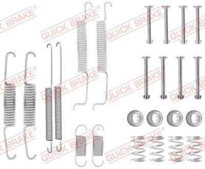 Bromstrummedelar - Tillbehörssats, bromsbackar QUICK BRAKE 105-0569