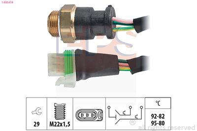 Temperaturfläkt, kylarradiatorfläkt - Termokontakt, kylarfläkt EPS 1.850.618