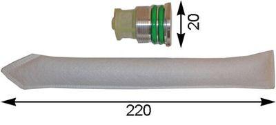 Torkfilter - Torkare,m klimatanläggning MAHLE AD 76 000S