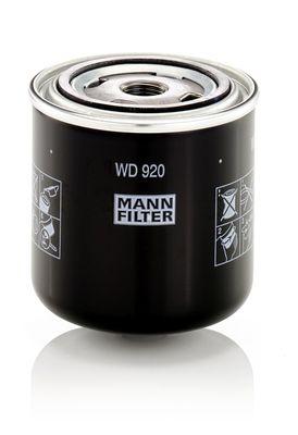 Hydraulfilter - Filter, drifthydraulik MANN-FILTER WD 920