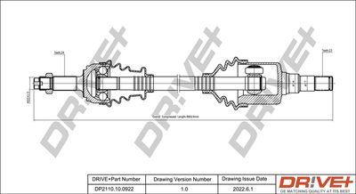 Drivaxel - Drivaxel DR!VE+ DP2110.10.0922