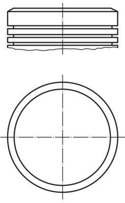 Kolv - Kolv MAHLE 040 02 00