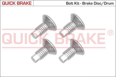 Bromssystem tillbehör - Skruvsats, bromsskiva QUICK BRAKE 11663K