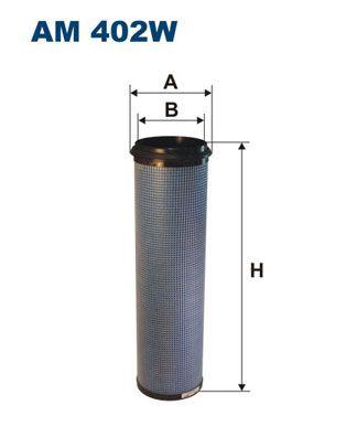 Sekundärt luftfilter/Kupéfilter - Sekundärluftfilter FILTRON AM 402W