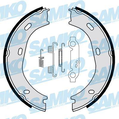 Handbroms delar - Bromsbackar, sats, parkeringsbroms SAMKO 81839