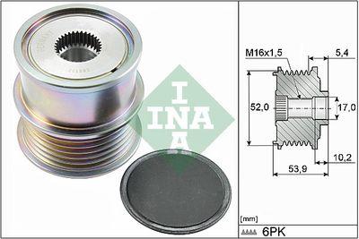 Frikopplingsnav - Frihjulskoppling, generator INA 535 0279 10