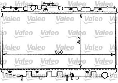 Kylare - Kylare, motorkylning VALEO 731097